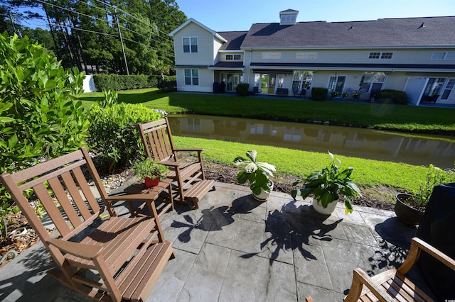 1984 Green Fern Ln Unit 1984, Myrtle Beach, SC 29579 - view of patio / terrace with a water view