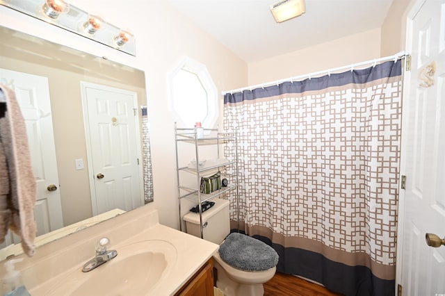 950 Tiffany Ln, North Myrtle Beach, SC 29582 - full bathroom featuring vanity and a shower with shower curtain