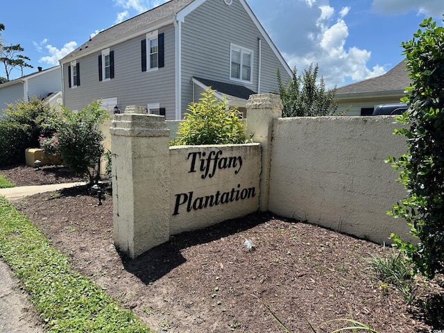 950 Tiffany Ln, North Myrtle Beach, SC 29582 - view of community / neighborhood sign