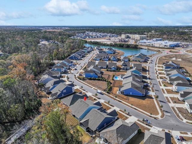 865 Summer Starling Pl, Myrtle Beach, SC 29577 - aerial overview of property's location with a nearby body of water and nearby suburban area