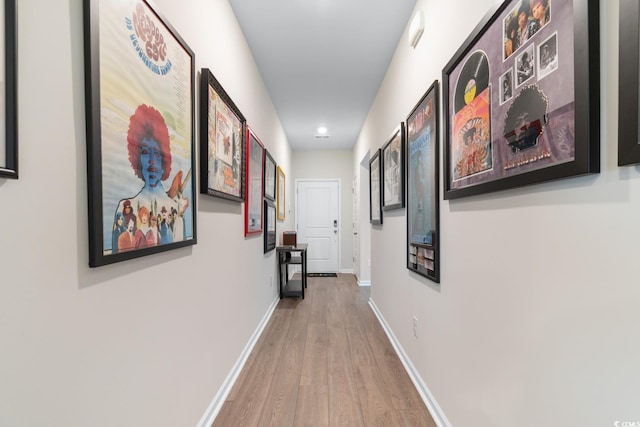 1029 Saltgrass Way, Myrtle Beach, SC 29588 - hall with wood finished floors and recessed lighting