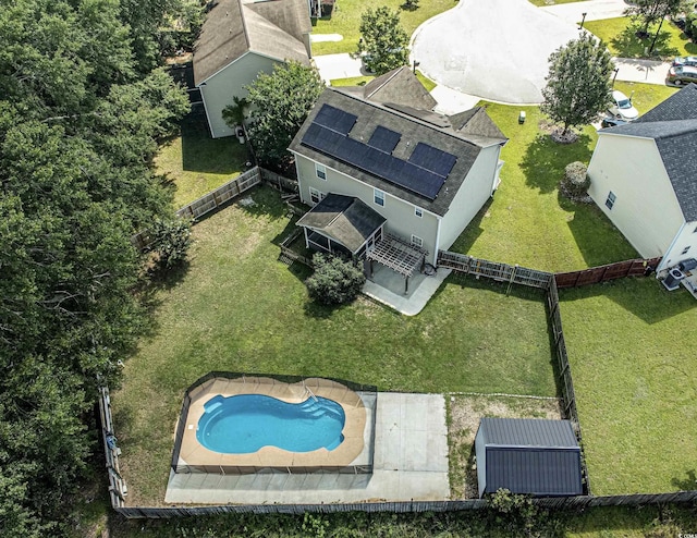 1897 Mossberg Dr, Sumter, SC 29150 - drone / aerial view of a pool