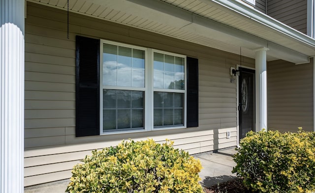 1897 Mossberg Dr, Sumter, SC 29150 - view of side of property featuring a porch