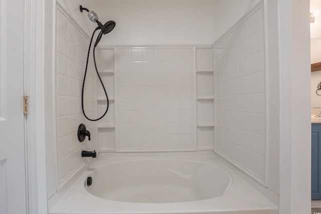 1897 Mossberg Dr, Sumter, SC 29150 - full bathroom with bathing tub / shower combination and vanity