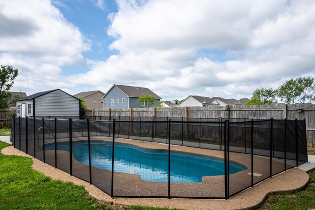 1897 Mossberg Dr, Sumter, SC 29150 - view of pool with a residential view and a fenced backyard