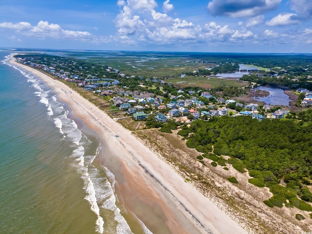 100 Ocean Park Loop, Georgetown, SC 29440 - aerial view of waterfront with a beach