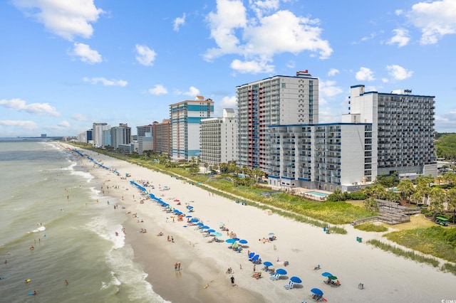 2001 S Ocean Blvd Unit 1405, Myrtle Beach, SC 29577 - bird's eye view of unending shoreline