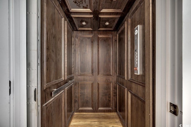 1473 Basin Trl, Murrells Inlet, SC 29576 - elevator featuring wooden walls