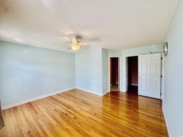 3978 Tybre Downs Cir Unit 3978, Little River, SC 29566 - unfurnished room featuring light wood finished floors, a textured ceiling, and a ceiling fan
