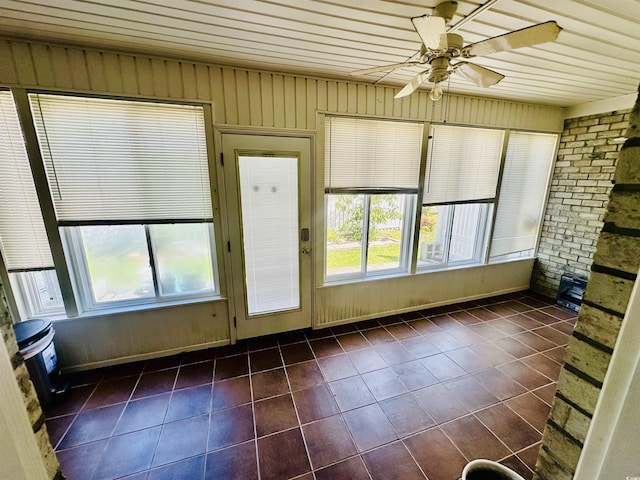 3978 Tybre Downs Cir Unit 3978, Little River, SC 29566 - unfurnished sunroom featuring tile patterned floors