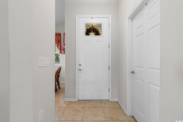 637 Grand Cypress Way, Murrells Inlet, SC 29576 - entryway featuring light tile patterned floors and baseboards