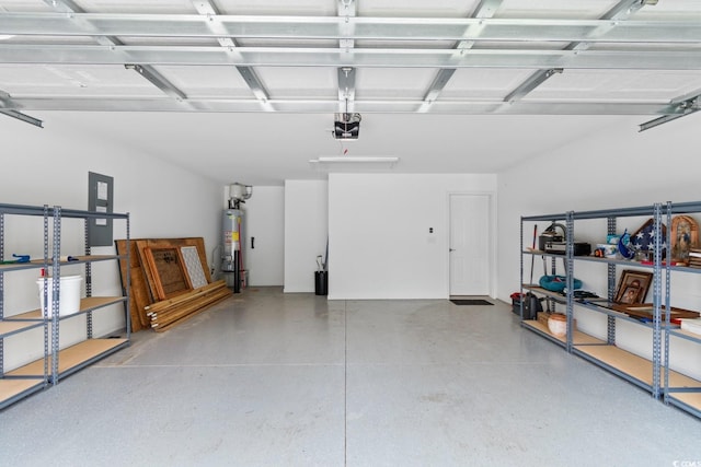 637 Grand Cypress Way, Murrells Inlet, SC 29576 - garage featuring a garage door opener, gas water heater, and electric panel
