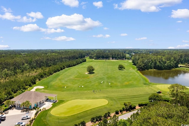 637 Grand Cypress Way, Murrells Inlet, SC 29576 - aerial view of a nearby body of water and a local golf course