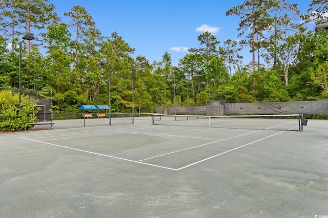 637 Grand Cypress Way, Murrells Inlet, SC 29576 - view of tennis court with community basketball court