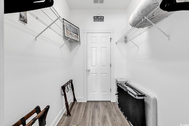 4821 Luster Leaf Cir Unit 202, Myrtle Beach, SC 29577 - spacious closet with light wood-style floors