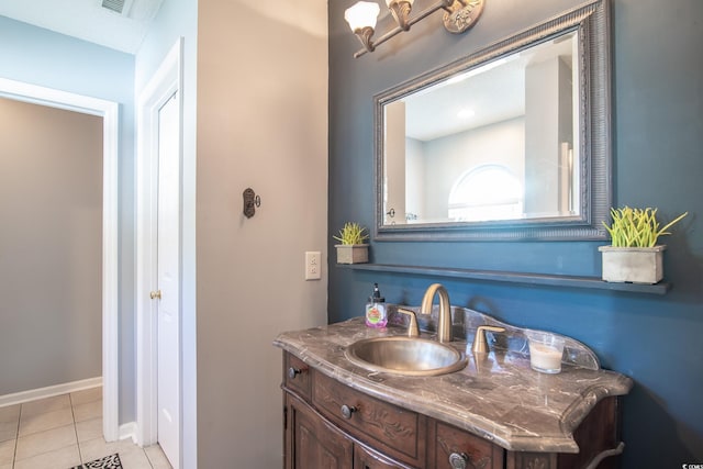 174 Edward Ave, Murrells Inlet, SC 29576 - bathroom featuring vanity and tile patterned floors