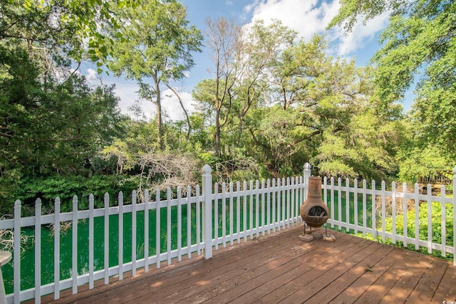 174 Edward Ave, Murrells Inlet, SC 29576 - deck featuring view of wooded area