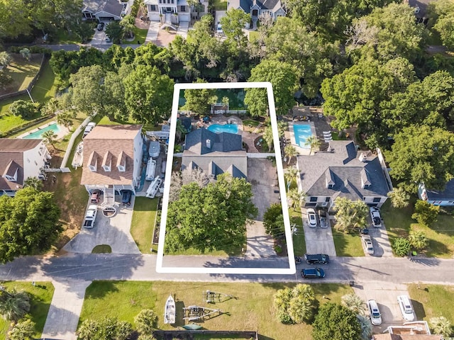 174 Edward Ave, Murrells Inlet, SC 29576 - view of property location with property parcel outlined and nearby suburban area