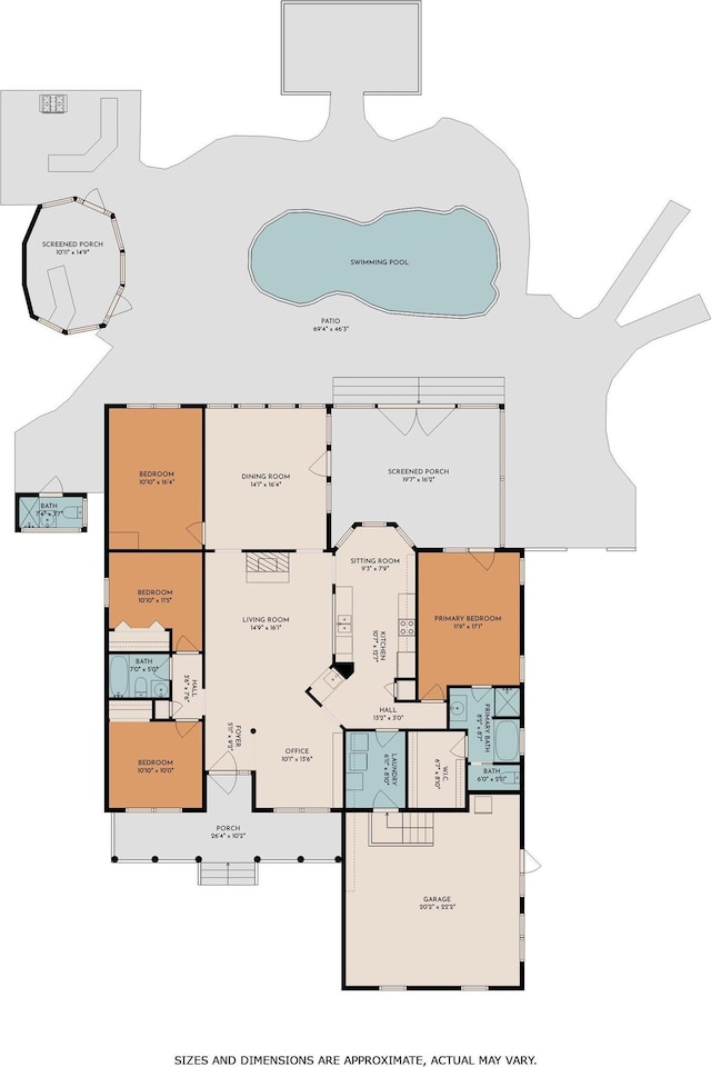 174 Edward Ave, Murrells Inlet, SC 29576 - view of home floor plan