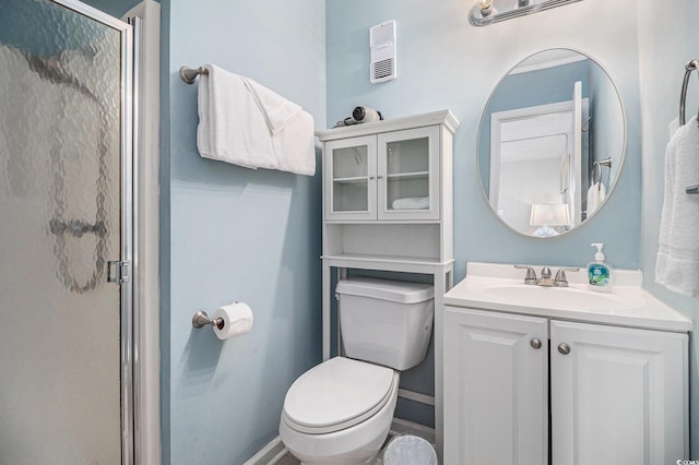 9501 Shore Dr Unit 135, Myrtle Beach, SC 29572 - bathroom with a shower stall and vanity