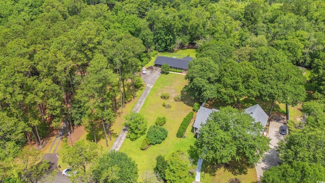 1032 Chelsey Cir, Conway, SC 29526 - view from above of property featuring a heavily wooded area