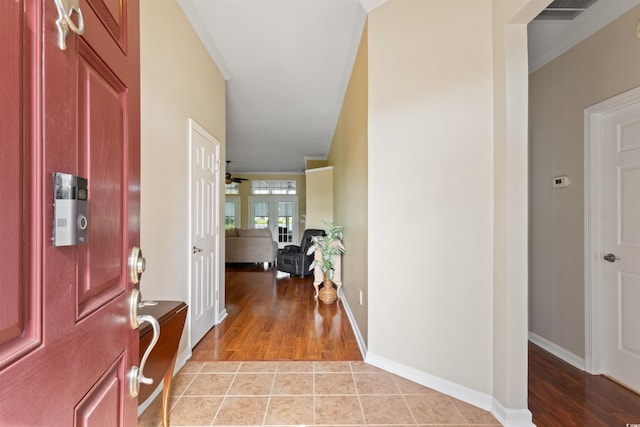 2210 Haystack Way, Myrtle Beach, SC 29579 - foyer entrance with light wood finished floors