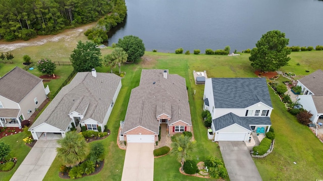 2210 Haystack Way, Myrtle Beach, SC 29579 - aerial perspective of suburban area with a large body of water