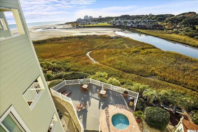 9400 Shore Dr Unit 409, Myrtle Beach, SC 29572 - aerial view of a nearby body of water