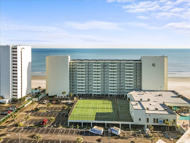 9400 Shore Dr Unit 409, Myrtle Beach, SC 29572 - aerial view of expansive beach