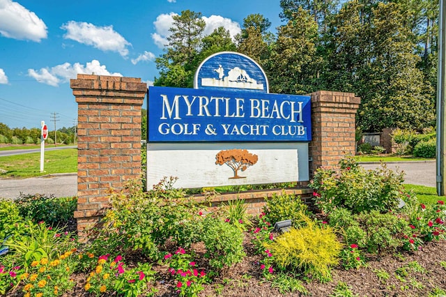 6576 Pebble Beach Cres, Myrtle Beach, SC 29588 - view of community sign