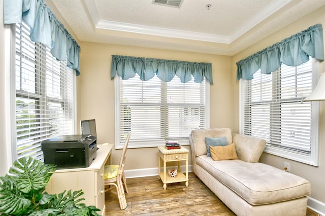 5650 Barefoot Resort Bridge Rd Unit 431, North Myrtle Beach, SC 29582 - sitting room featuring crown molding and wood finished floors