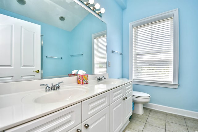5650 Barefoot Resort Bridge Rd Unit 431, North Myrtle Beach, SC 29582 - bathroom featuring double vanity and tile patterned flooring