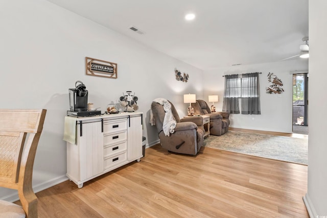 775 Plantation Dr Unit 53, Little River, SC 29566 - living room with light wood-type flooring and baseboards