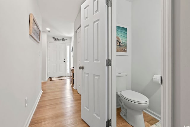 775 Plantation Dr Unit 53, Little River, SC 29566 - hallway with light wood finished floors and baseboards