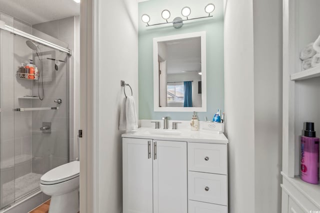 775 Plantation Dr Unit 53, Little River, SC 29566 - full bathroom featuring vanity and a stall shower