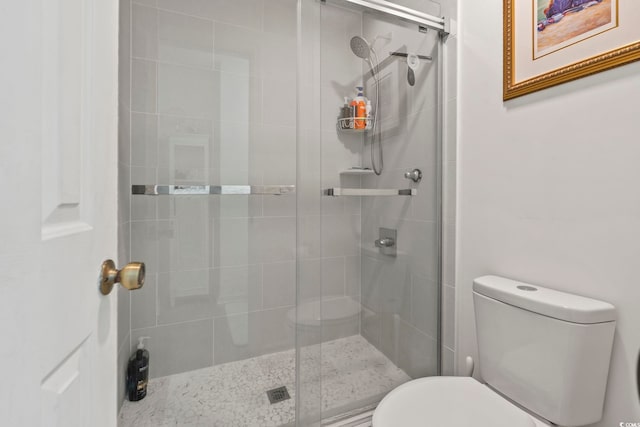 775 Plantation Dr Unit 53, Little River, SC 29566 - bathroom featuring toilet and a stall shower