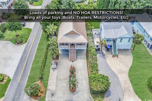 5 Tiara Ln, Murrells Inlet, SC 29576 - aerial view of property and surrounding area