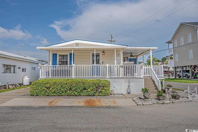 6001-1459 S Kings Hwy, Myrtle Beach, SC 29575 - view of front facade featuring covered porch