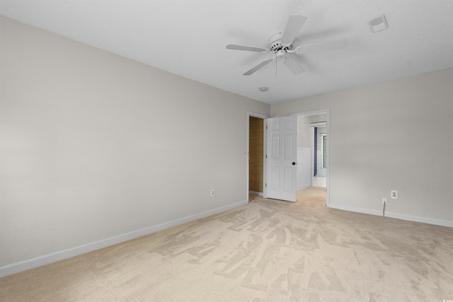 571 Fernwood Rd, Murrells Inlet, SC 29576 - empty room with light colored carpet and ceiling fan