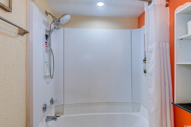 9550 Shore Dr Unit 225, Myrtle Beach, SC 29572 - full bathroom featuring shower / bath combo with shower curtain