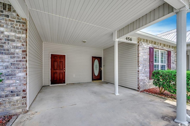 456 Colonial Trace Dr Unit 13-E, Longs, SC 29568 - entrance to property featuring brick siding and a carport