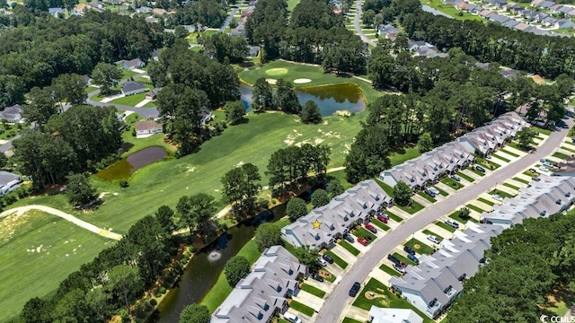 456 Colonial Trace Dr Unit 13-E, Longs, SC 29568 - aerial overview of property's location featuring a nearby body of water, a golf course, and nearby suburban area
