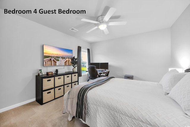 788 Dusty Pine Way, Myrtle Beach, SC 29588 - bedroom featuring carpet and a ceiling fan