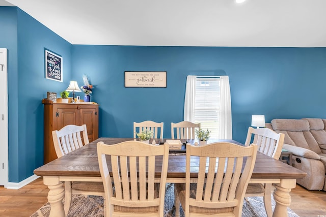 788 Dusty Pine Way, Myrtle Beach, SC 29588 - dining space featuring light wood finished floors and baseboards