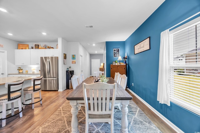 788 Dusty Pine Way, Myrtle Beach, SC 29588 - dining room featuring light wood-type flooring and recessed lighting