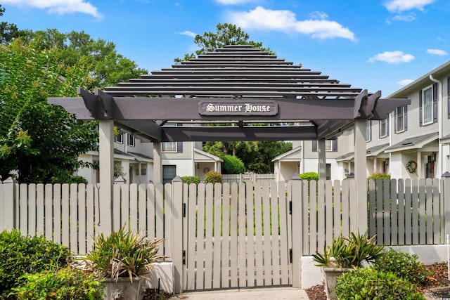 315 72nd Ave N Unit A, Myrtle Beach, SC 29572 - gate with a pergola