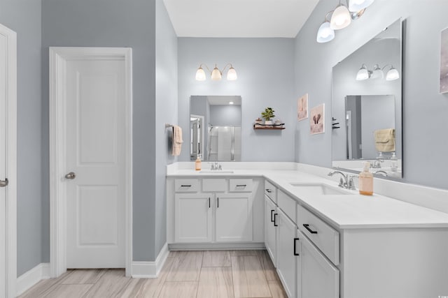 226 Calhoun Falls Dr, Myrtle Beach, SC 29579 - full bathroom with double vanity and baseboards