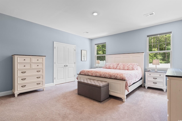 226 Calhoun Falls Dr, Myrtle Beach, SC 29579 - bedroom featuring light carpet and baseboards