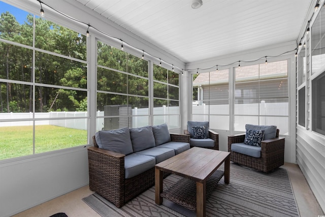 226 Calhoun Falls Dr, Myrtle Beach, SC 29579 - sunroom featuring an outdoor hangout area