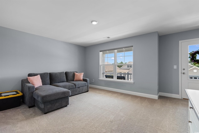 226 Calhoun Falls Dr, Myrtle Beach, SC 29579 - living area featuring light colored carpet and baseboards